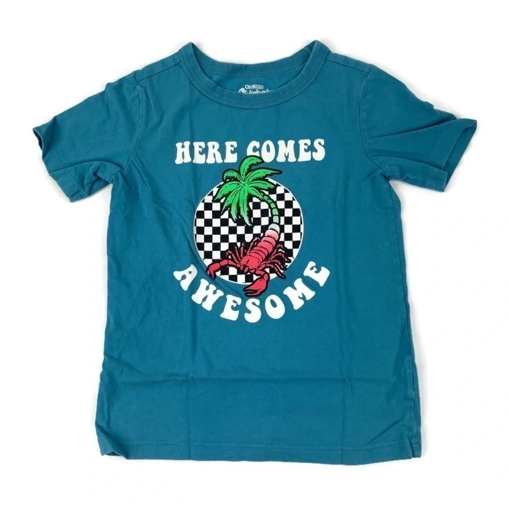 Osh Kosh Originals Boys Tshirt Blue 6